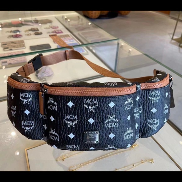 New MCM large size belt bag